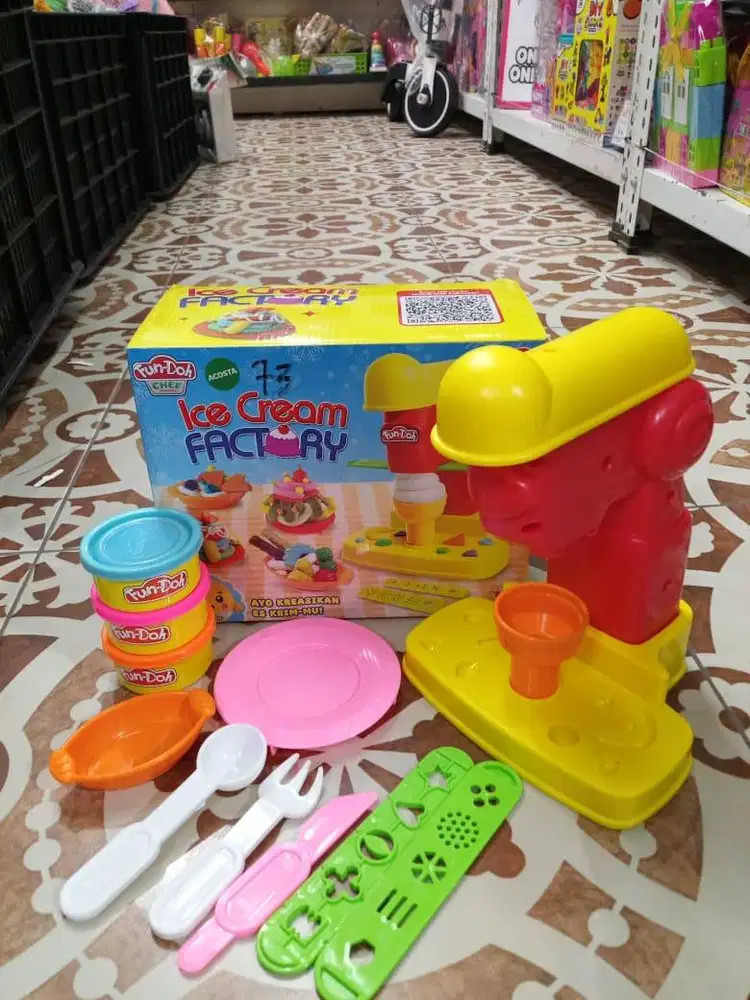 mainan anak fundohh ice cream factory
