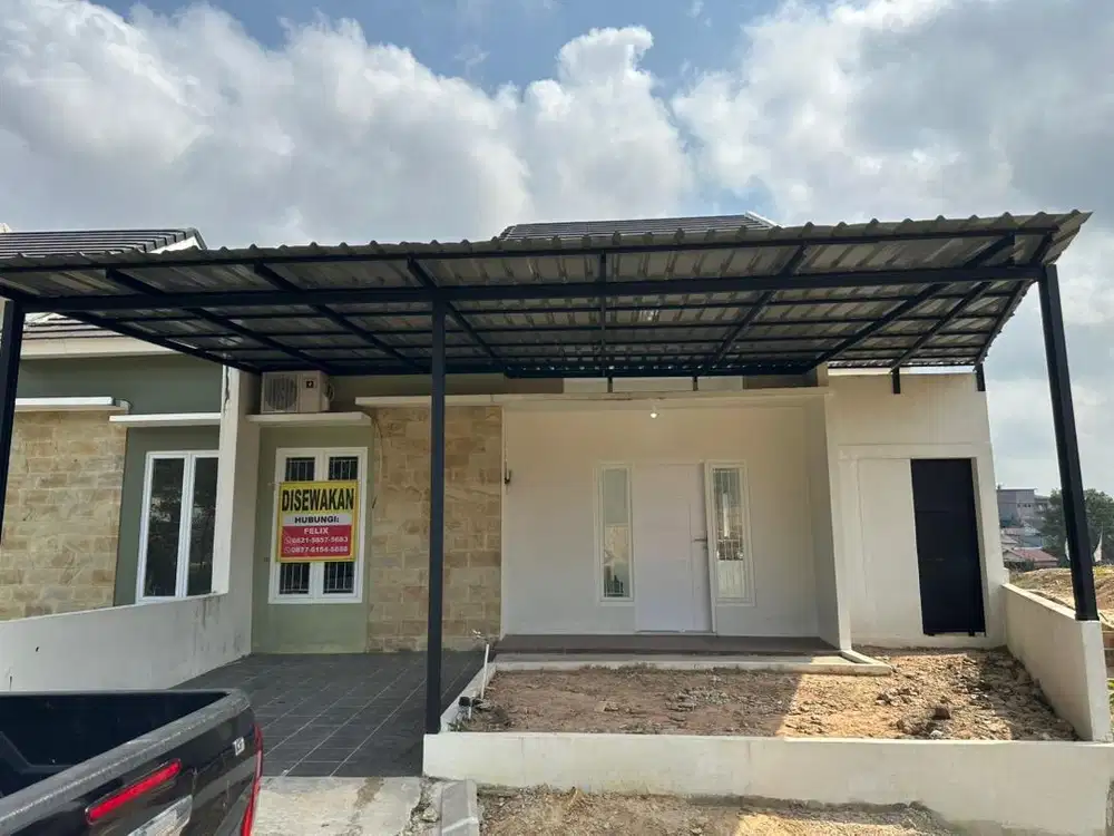 Disewakan Rumah baru selesai dibangun