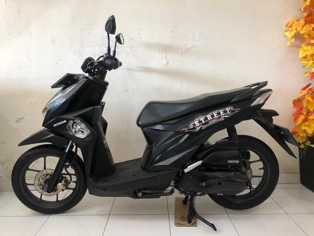 Honda Beat Street Th.2023 Black Istimewa!!