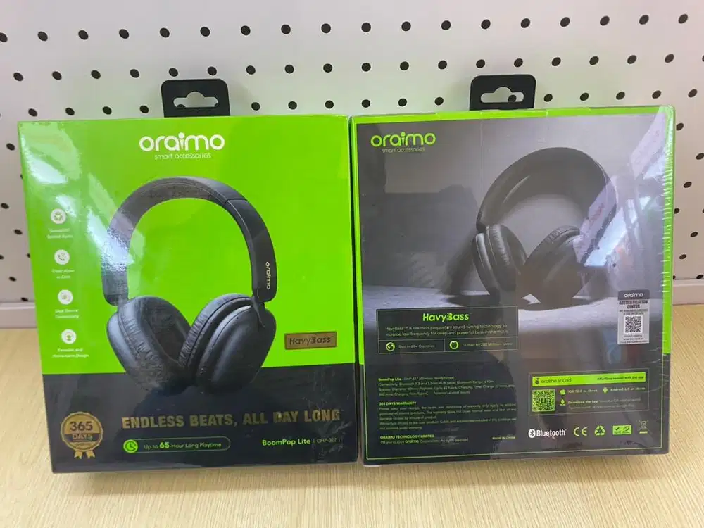 Headphone Oraimo OHP 317 Black