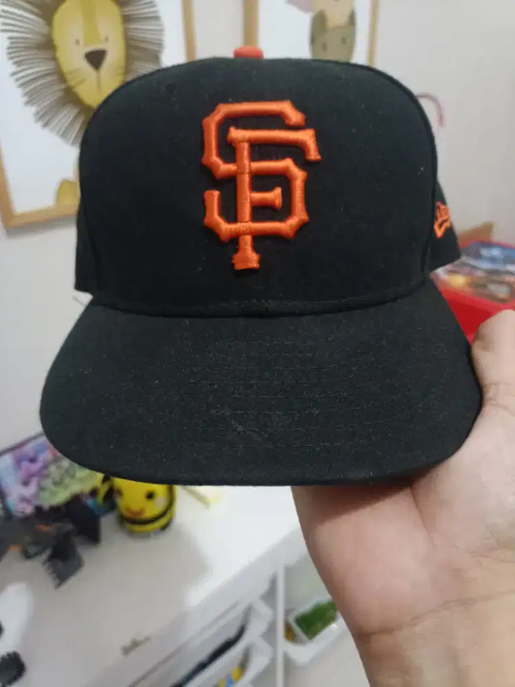 Jual Topi New Era Logo SF ORI Bekas