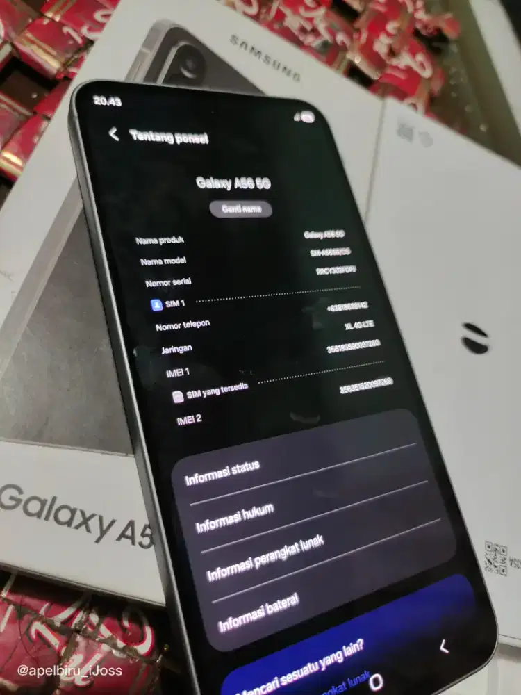 Samsung Galaxy A56 5G 12/256 fullset
