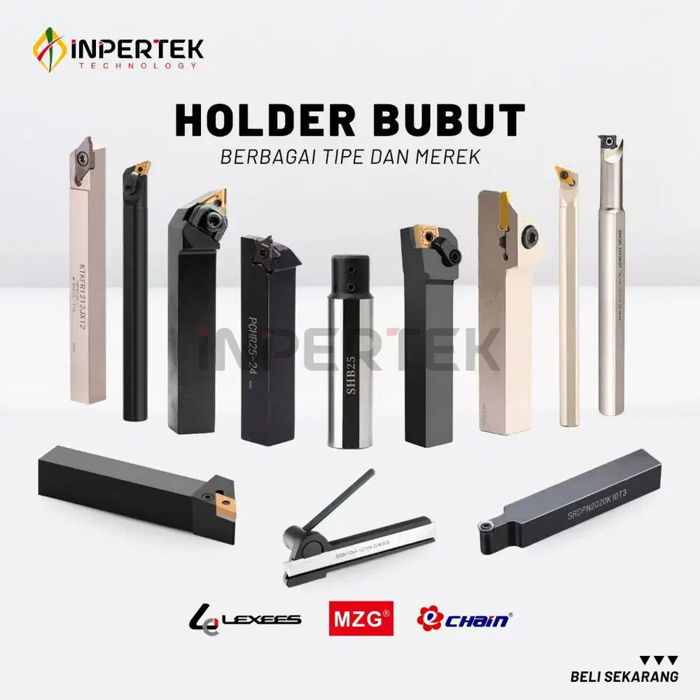 Holder Pahat Bubut Tool Holder Cutting Tools Berbagai Tipe, Ukuran & M