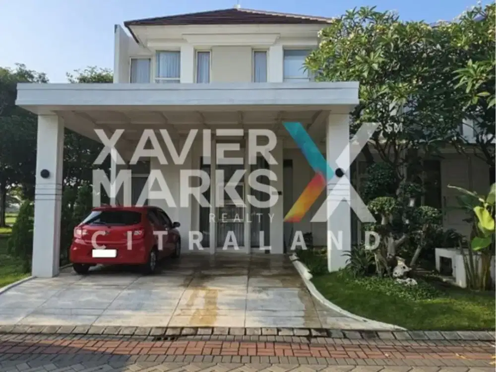 Rumah 2 Lantai Grand Pakuwon Semi Interior - Lokasi Depan