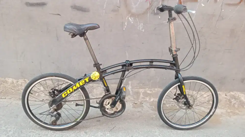 Sepeda lipat VIVA CYCLE Comet Ukuran 20 alloy