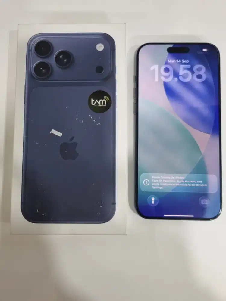 Iphone 17 Pro Max 256gb second resmi ibox