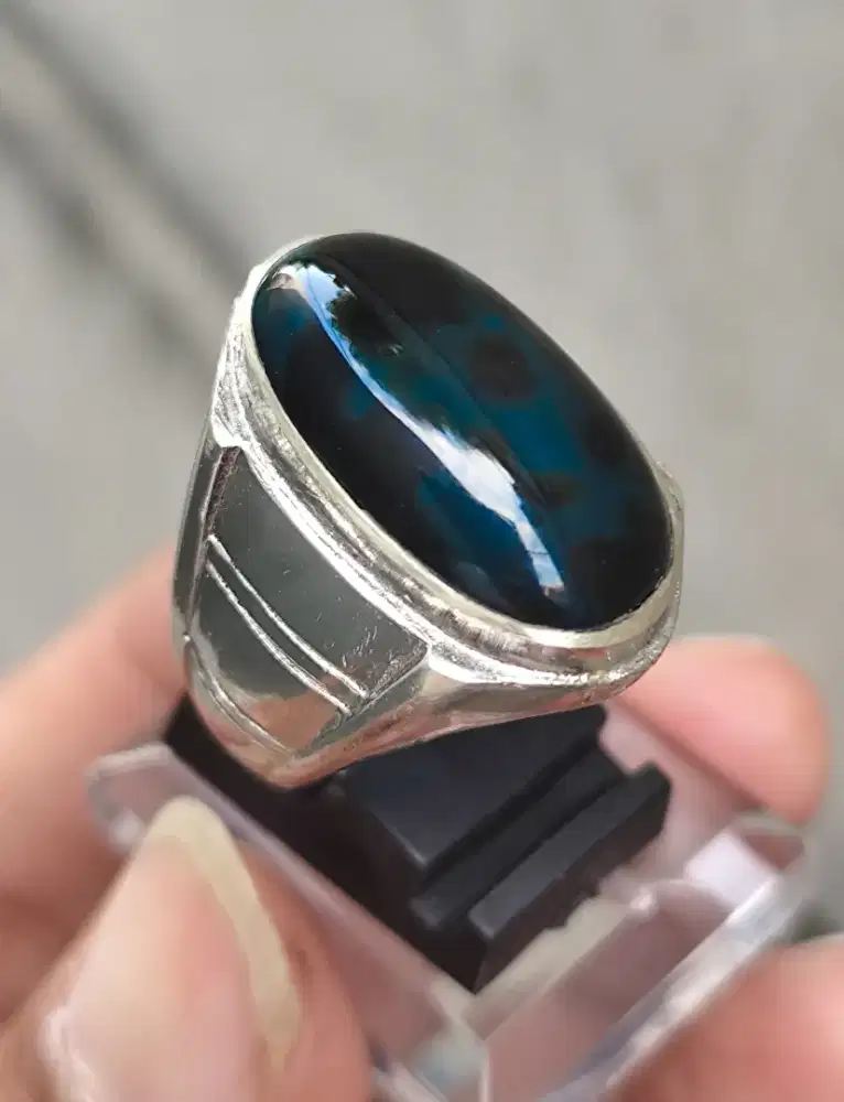 032 Bacan Doko Majiko dim 21*12*7 ring alpaka SJ 7,5