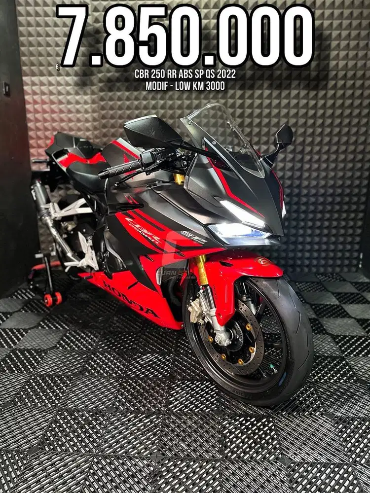 CBR 250 RR OR CBR 250RR ABS SP QS 2022 MODIF LOW KM 3XXX RAWATAN BRO