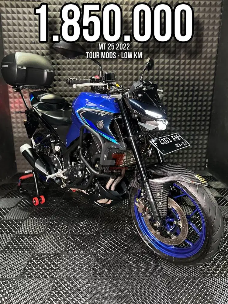 MT 25 OR MT25 2022 TOUR READY LOW KM PAJAK ON RAWATAN SUPERB UNIT BRO