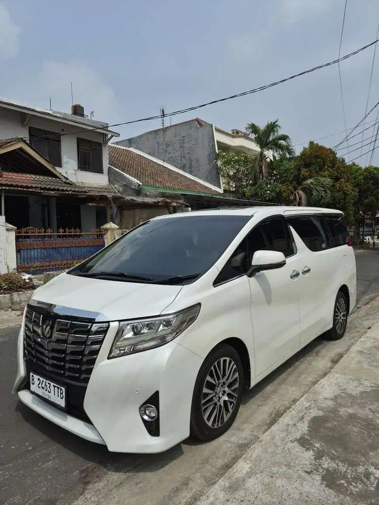 Toyota Alphard 2017 Bensin