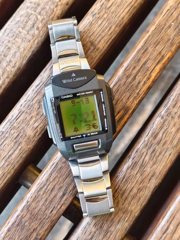 Jam tangan Casio Camera jadul langka