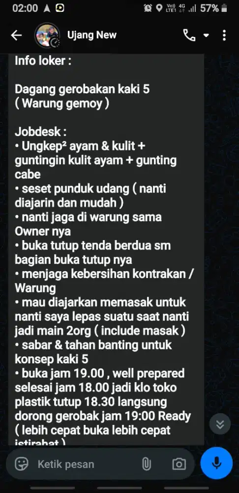 INFO KERJA NI YG MAO DAN SERIUS SAYA KASIH DAN INI PASTI