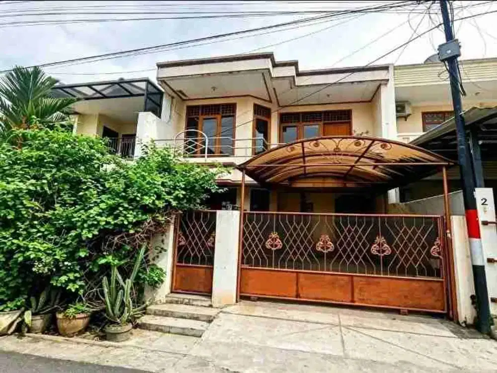 RUMAH DIJUAL CEPAT 2 LANTAI DI KAV PTB DKI PONDOK KELAPA, DUREN SAWIT, JAKARTA TIMUR