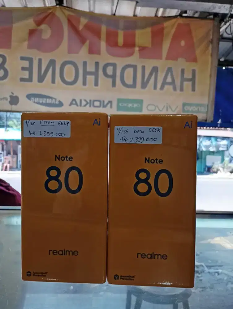 REALME NOTE 80 RAM TOTAL 8GB / 128GB