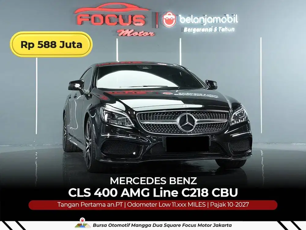 [ GARANSI 5THN ] Mercedes Benz Mercy CLS 400 CLS400 AMG 2015/2016/2017