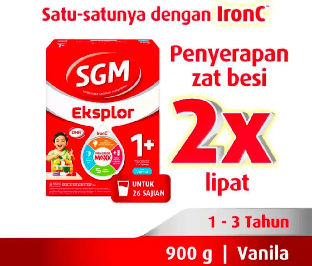 Susu SGM 1-3 tahun