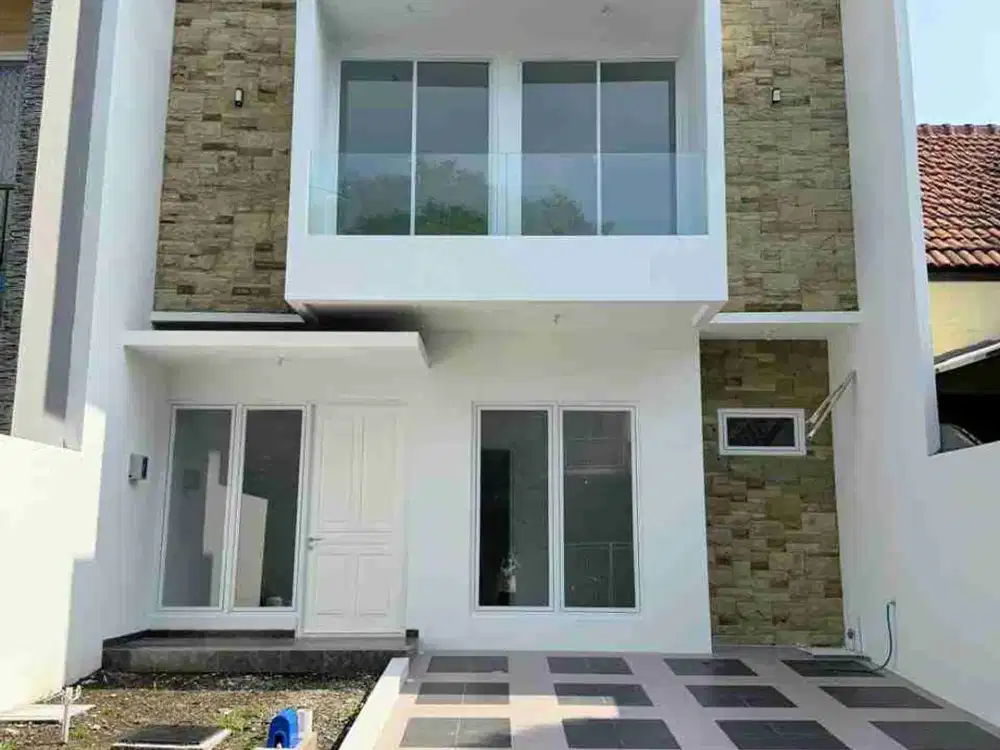 Jual Rumah Bukit Palma Lebar 8 Hadap Selatan KT 4+1