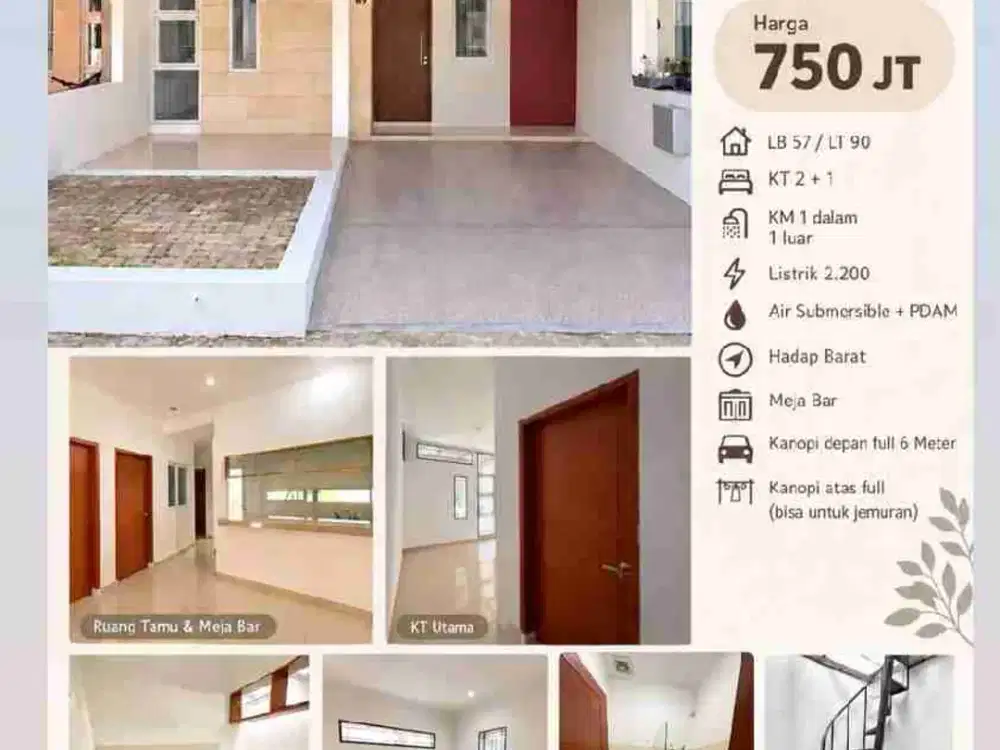 JUAL RUMAH MINIMALIS SIAP HUNI DEKAT STT TELKOM,PODOMORO,BANDUNG SELATAN