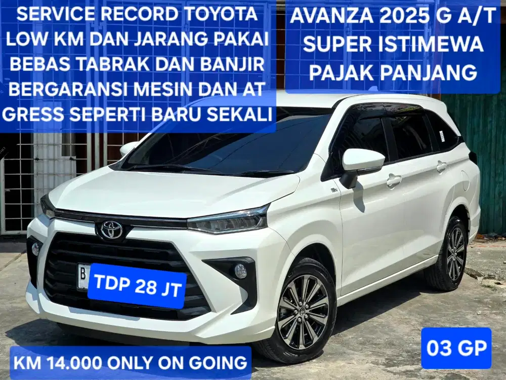 Toyota Avanza 2025 G AT Automatic Model 2024 Veloz 2023 E Q Tss