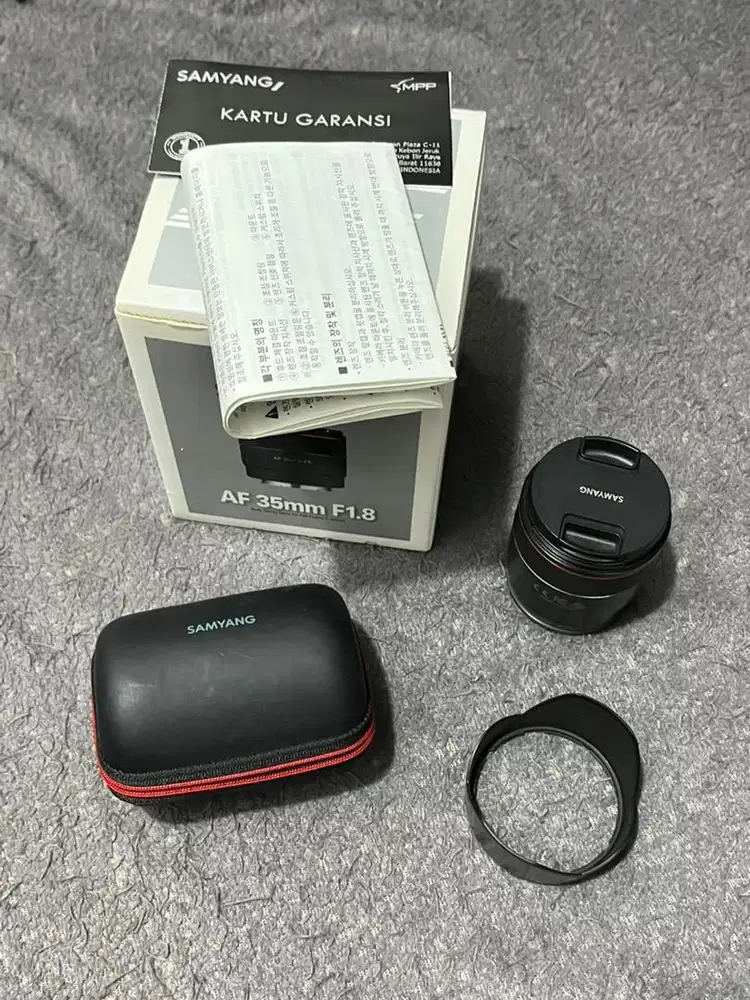 WTS Lensa Samyang 35mm f1.8 for sony