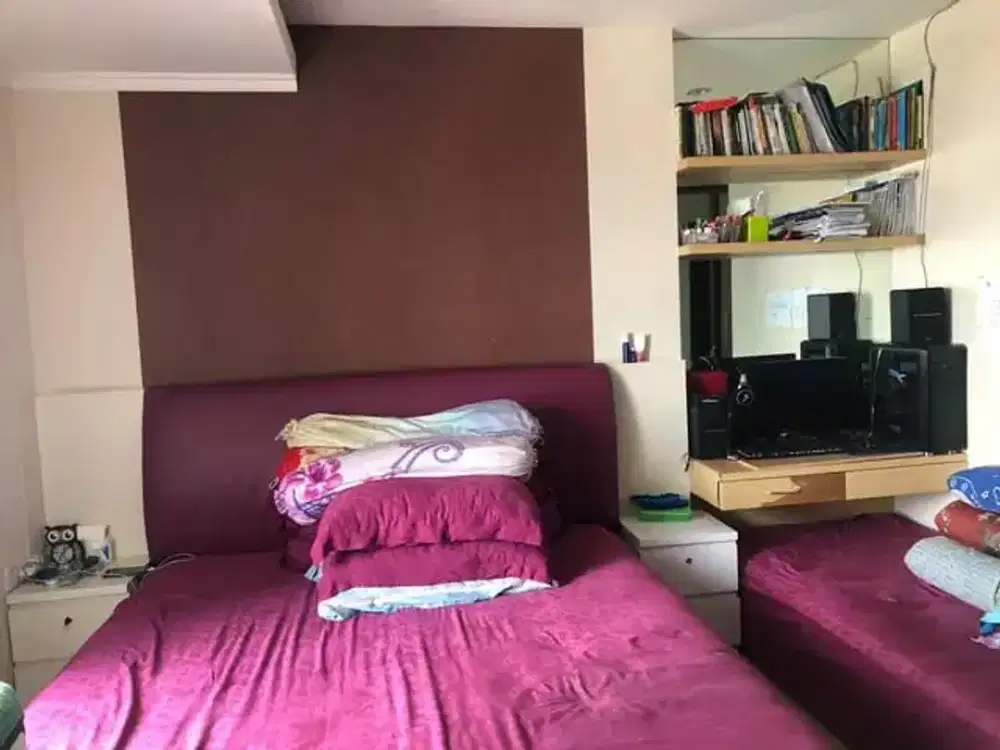 SUPER MURAH Dijual Unit 3 BR Furnished di Apartemen The Boutique Kemayoran, Jakarta Pusat