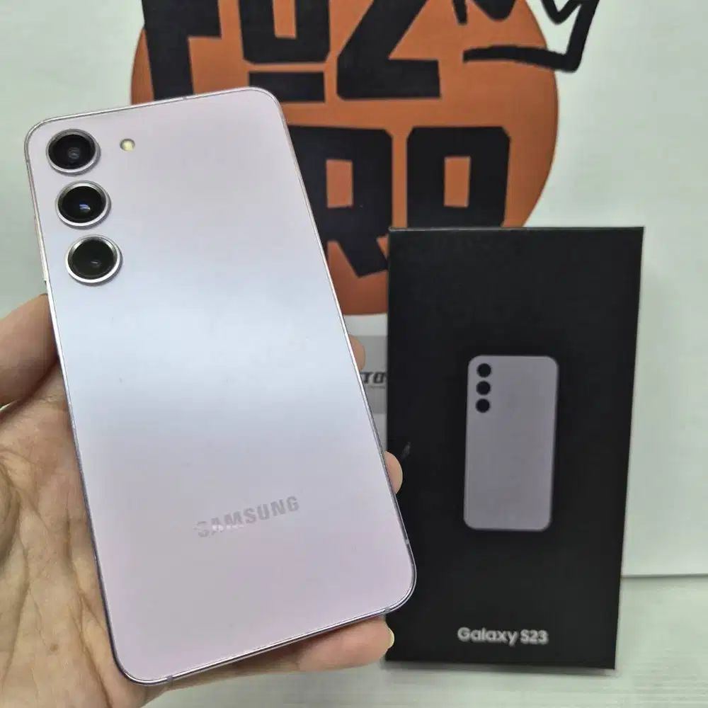 Samsung Galaxy S23 8/256GB Lavender SEIN Resmi Mulus NO Minus