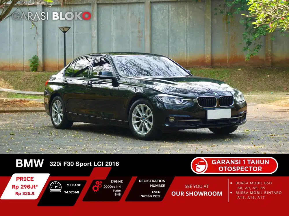 BMW 320i F30 Sport Line LCI 2016 / 2017