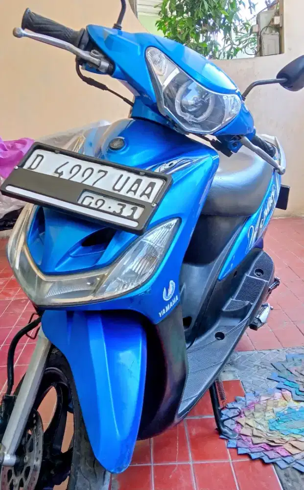 Yamaha Mio Smile Carbu 2011 Biru Ori mulus mantap siap pakai
