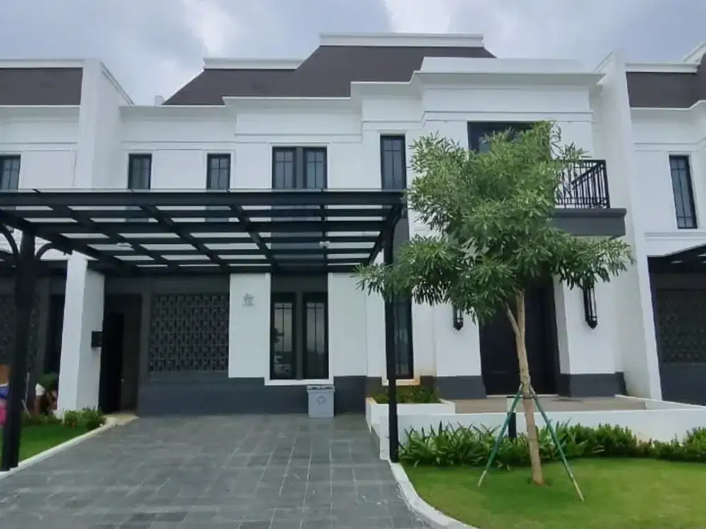 Di sewakan  Rumah baru  View Danau + balcon Cluster Jasmina  Summarecon Crown  Gading  Bekasi