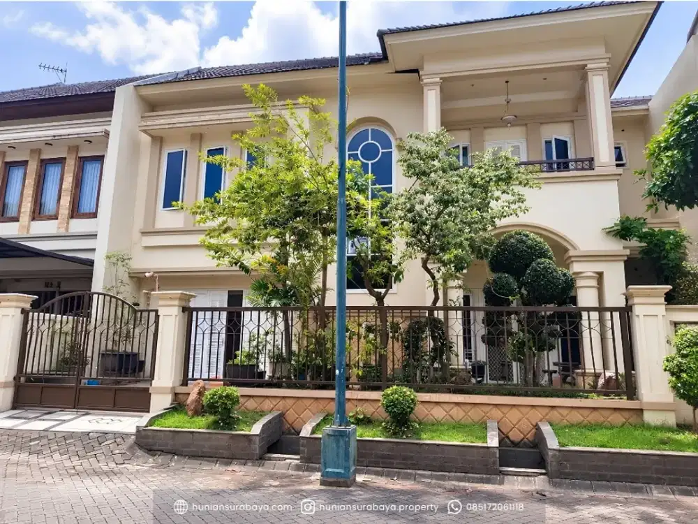 Rumah Mewah Central Park Regency Mulyosari Surabaya Dekat ITS