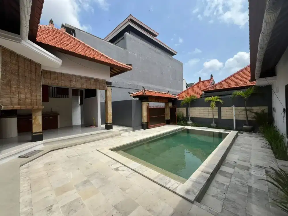 Semi-Furnished 2-Bedroom Villa For Rent In Umalas