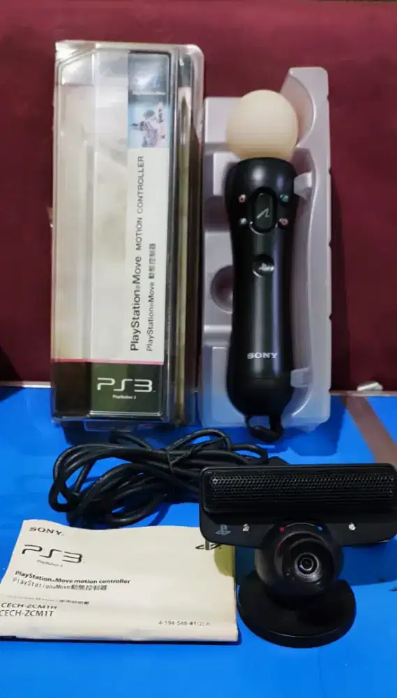 PS3 MOVE MOTION CONTROLLER + EYE CAMERA