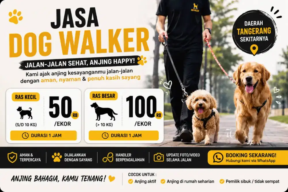 Jasa dog Walker