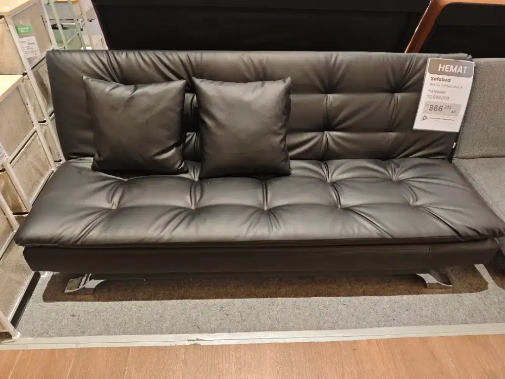 Jual sofabed murah free meja