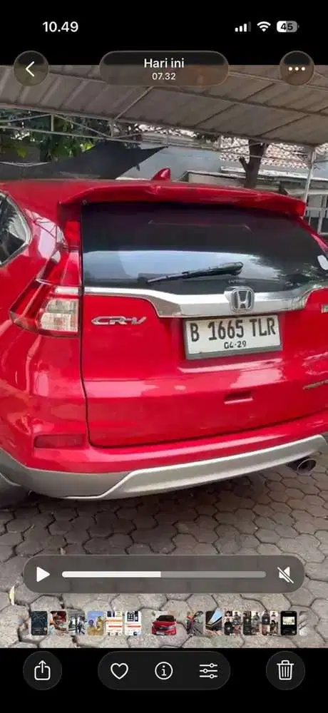 Honda CR-V 2016 Bensin