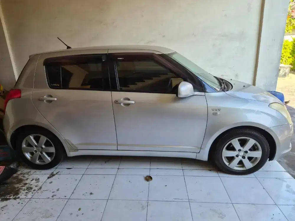 Mobil Swift th 2007 Silver ,Kepemilikan Pribadi