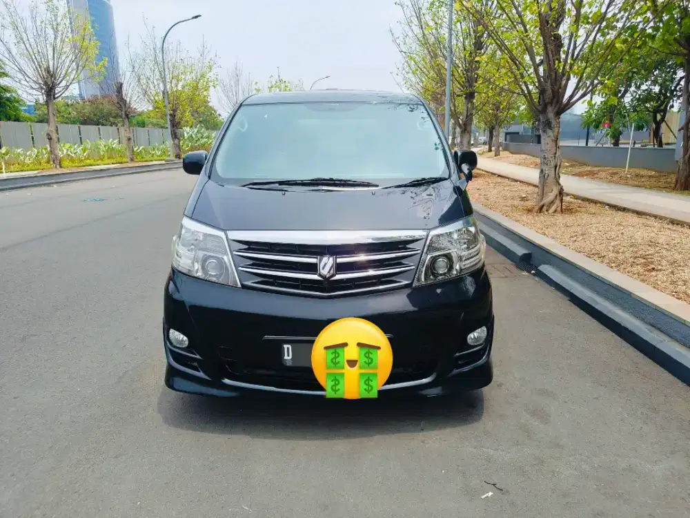 JUAL ALPHARD ASG PREMIUM SOUND AT 2006 ANTIK.