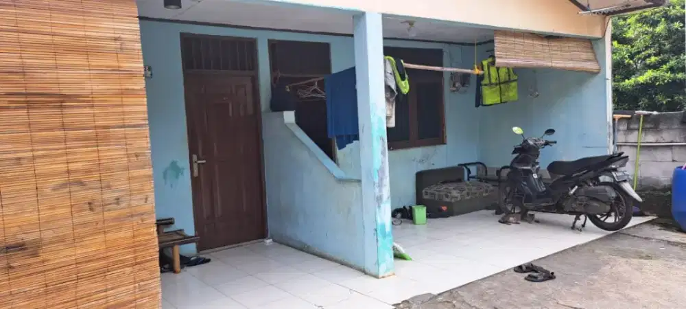 Dijual Rumah Kontrakan 2 Pintu Dekat Tol Desari