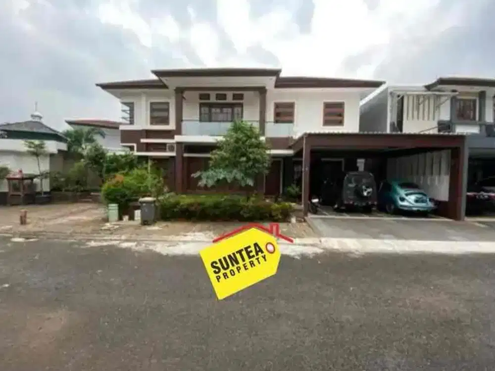 Disewakan Cepat Rumah Modern Semi Furnished Lingkungan Tenang di Senayan Bintaro Sektor 9