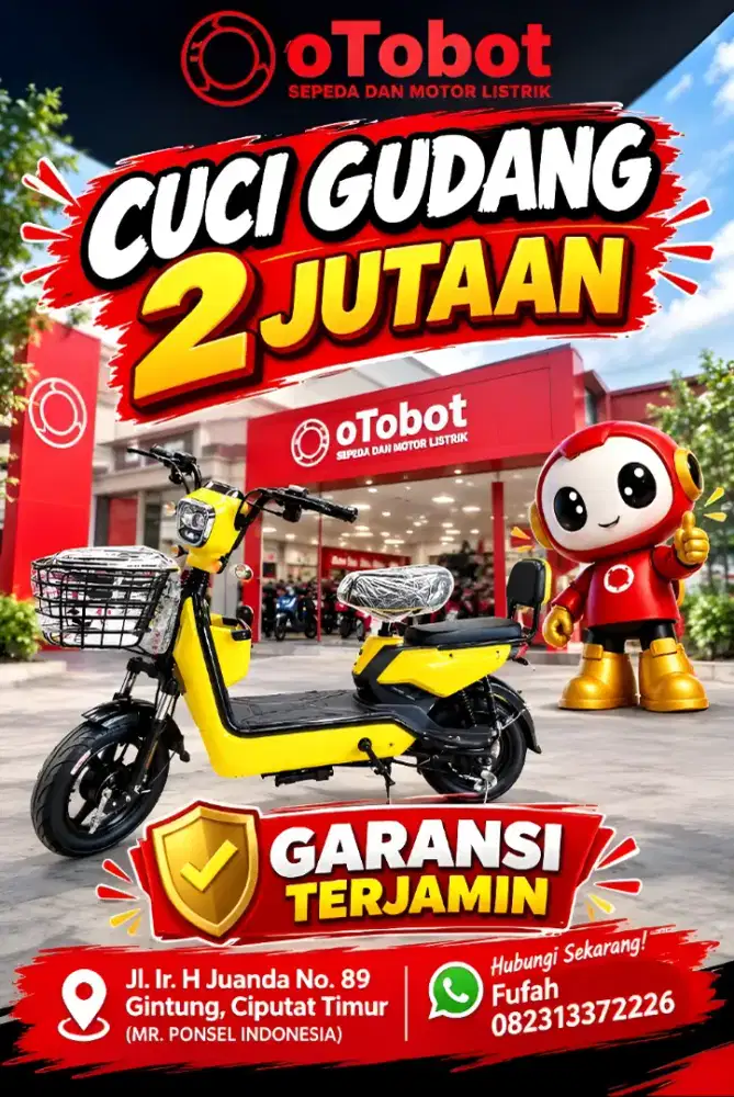 SEPEDA LISTRIK 2JUTAAN