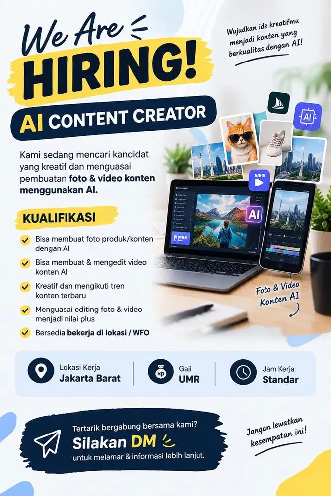 Content Creator / Konten Kreator