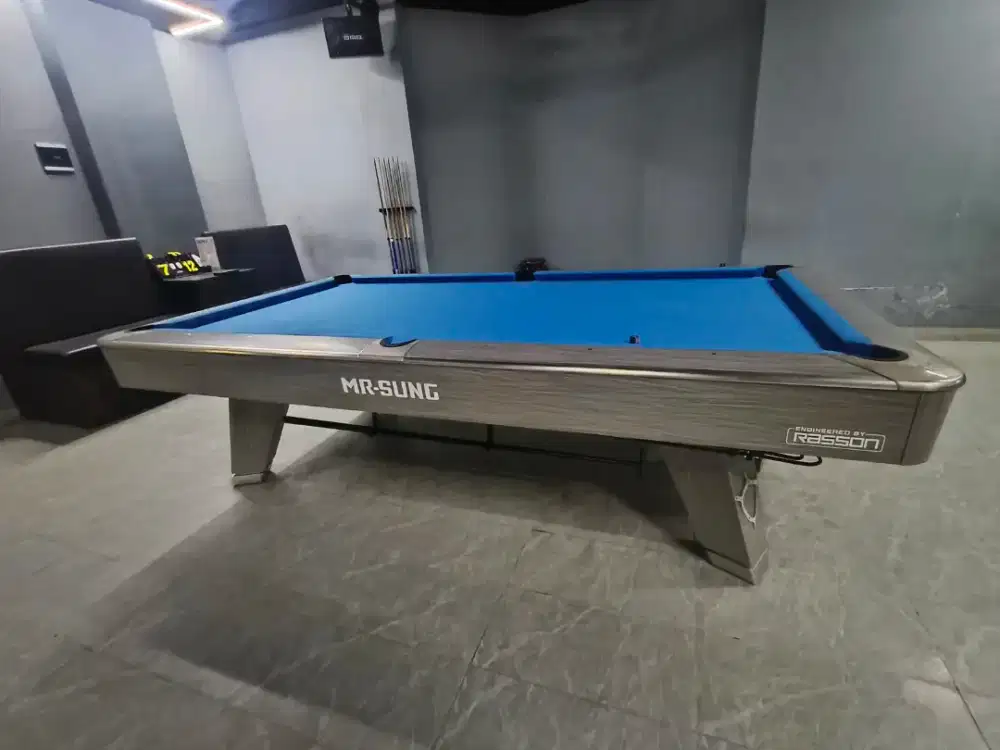 Dijual meja billiard second kondisi pemakaian normal