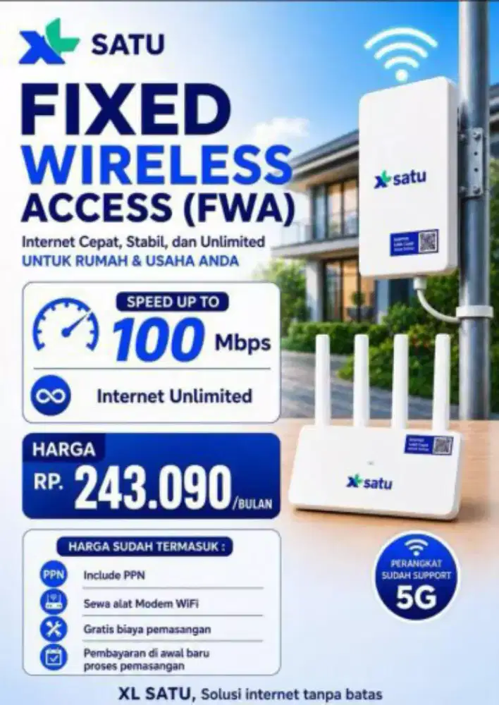 Internet Wifi XL Satu