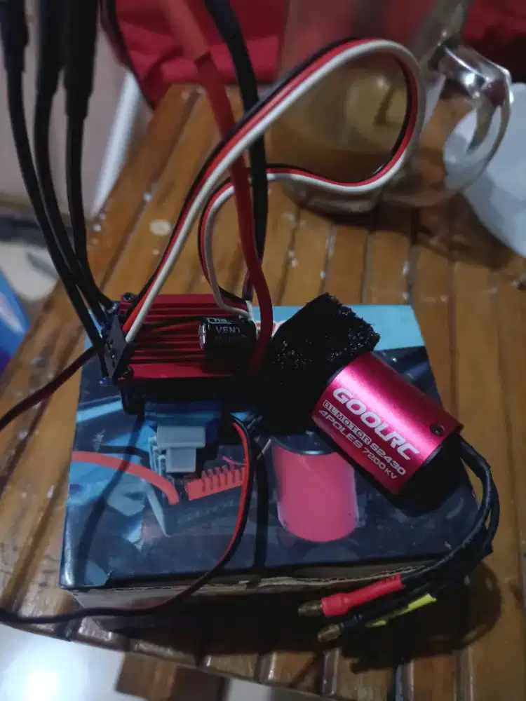 brushless motor rc 2430 7200kv combo