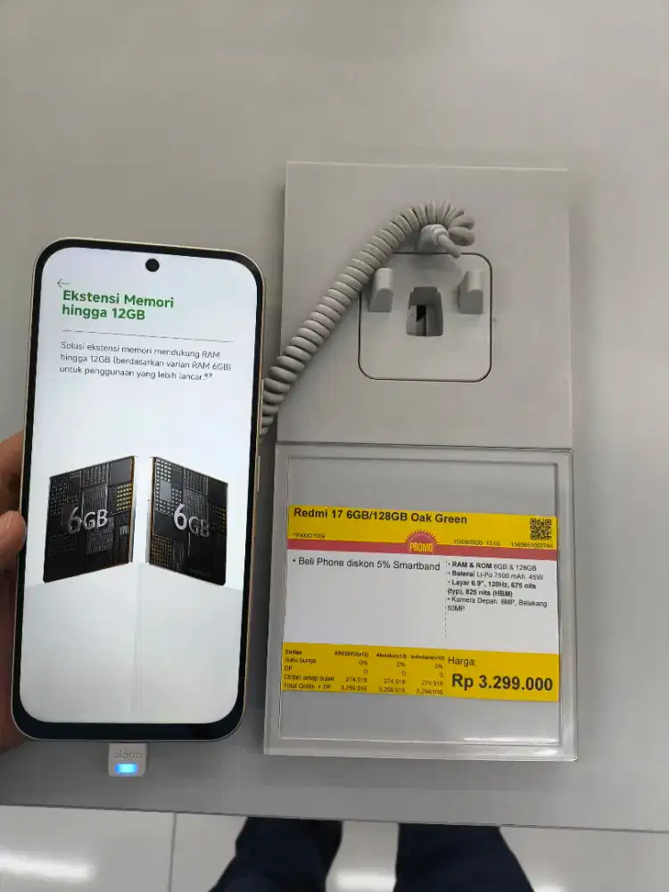 Promo cicilan redmi 17 6/128GB