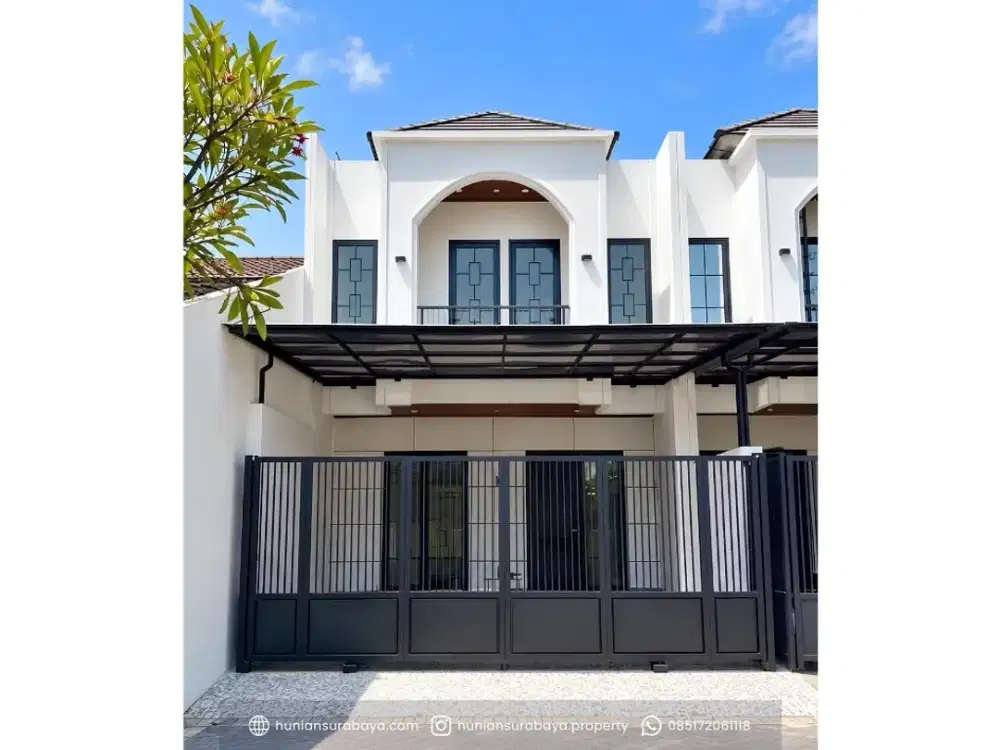 Rumah Baru 2 Lantai Klampis Surabaya Timur Dekat Galaxy Mall