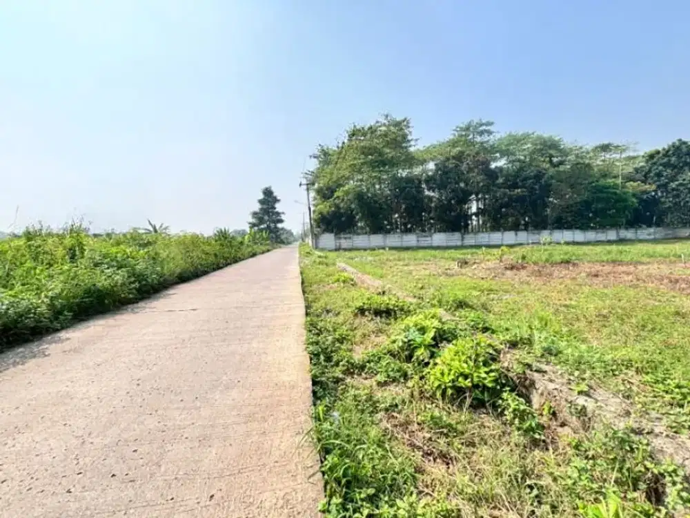 Tanah Strategis Dekat Stasiun Jatake Harga 1 Jt-an, SHM