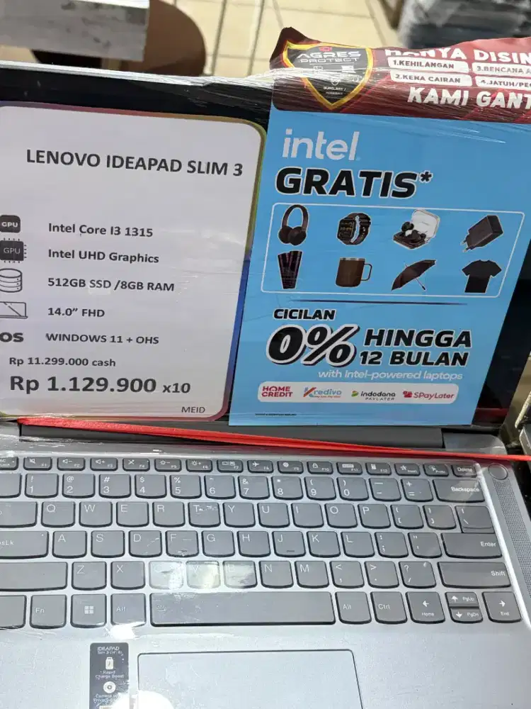 Laptop Lenovo Ideapad Slim 3 Promo Cicilan Tenor Panjang