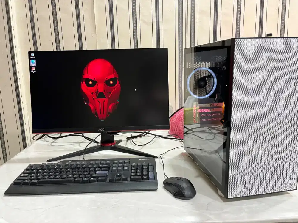 PC Komputer Gaming R5 Monitor 165hz