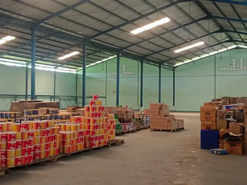 Gudang Bagus Siap Pakai Ada Office dan Mess Strategis Kawasan Pergudangan Tigaraksa